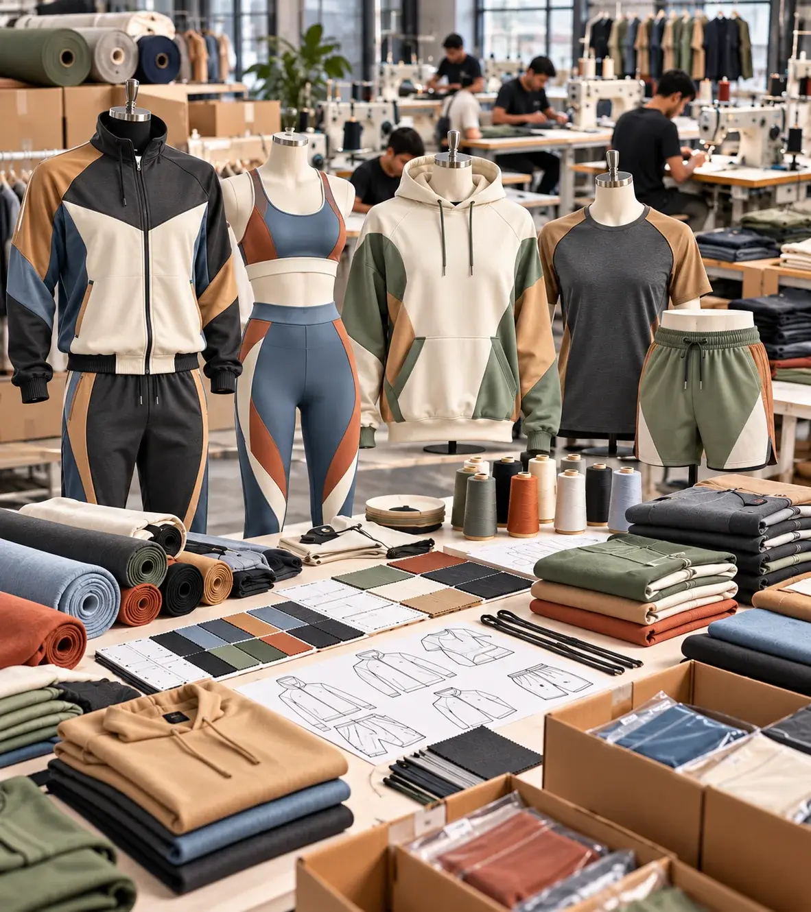 Custom Cut and Sew Services With Minimum MOQ